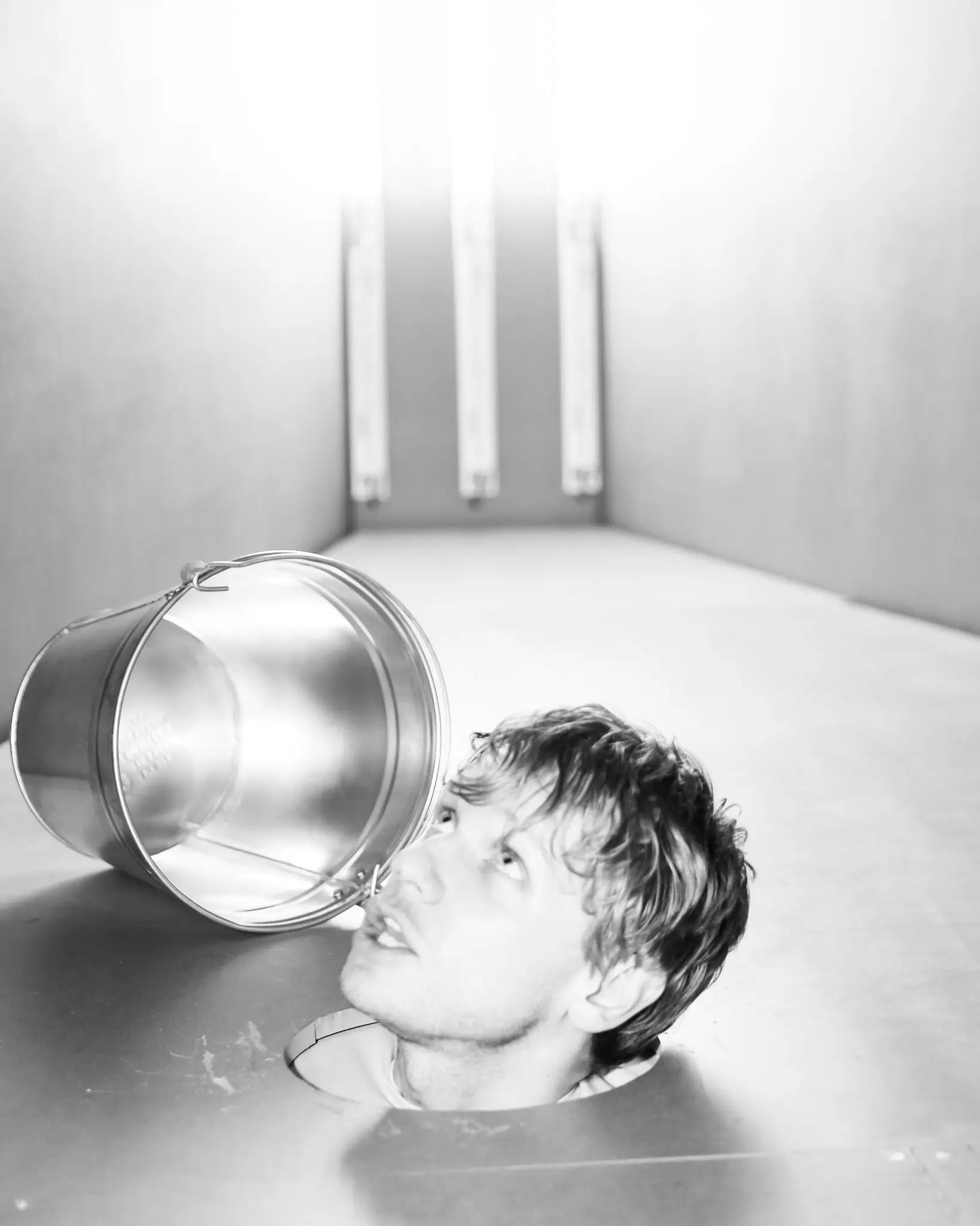 Fyodor Pavlov-Andreevich in a black-and-white performance image