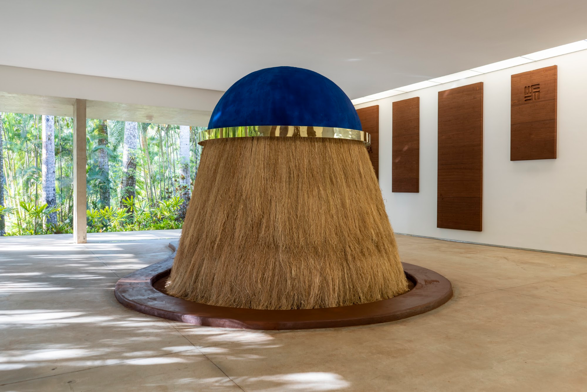 Mônica Ventura installation at Inhotim